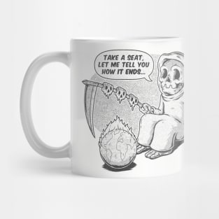 How it ends - lines Mug